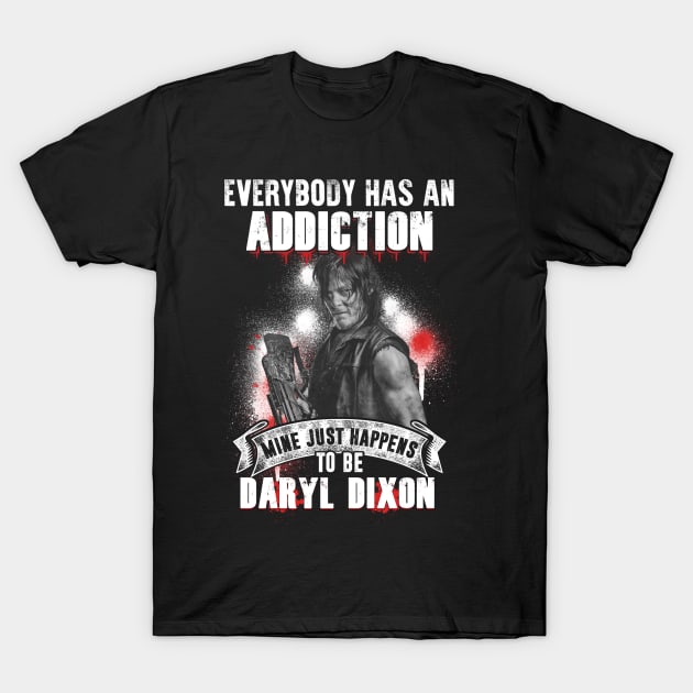 Addiction Daryl Dixon T-Shirt by nah